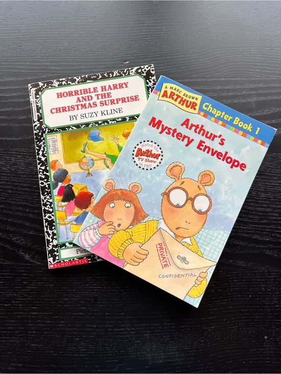 Scholastic Other - Scholastic Vintage Kids Books Lot Arthur & Horrible Harry Softcover Paperback